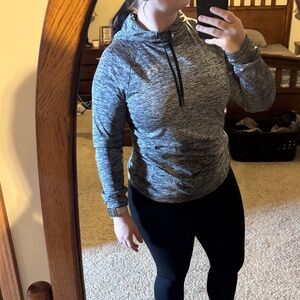 Under Armour Grey Marled Hoodie Pullover
